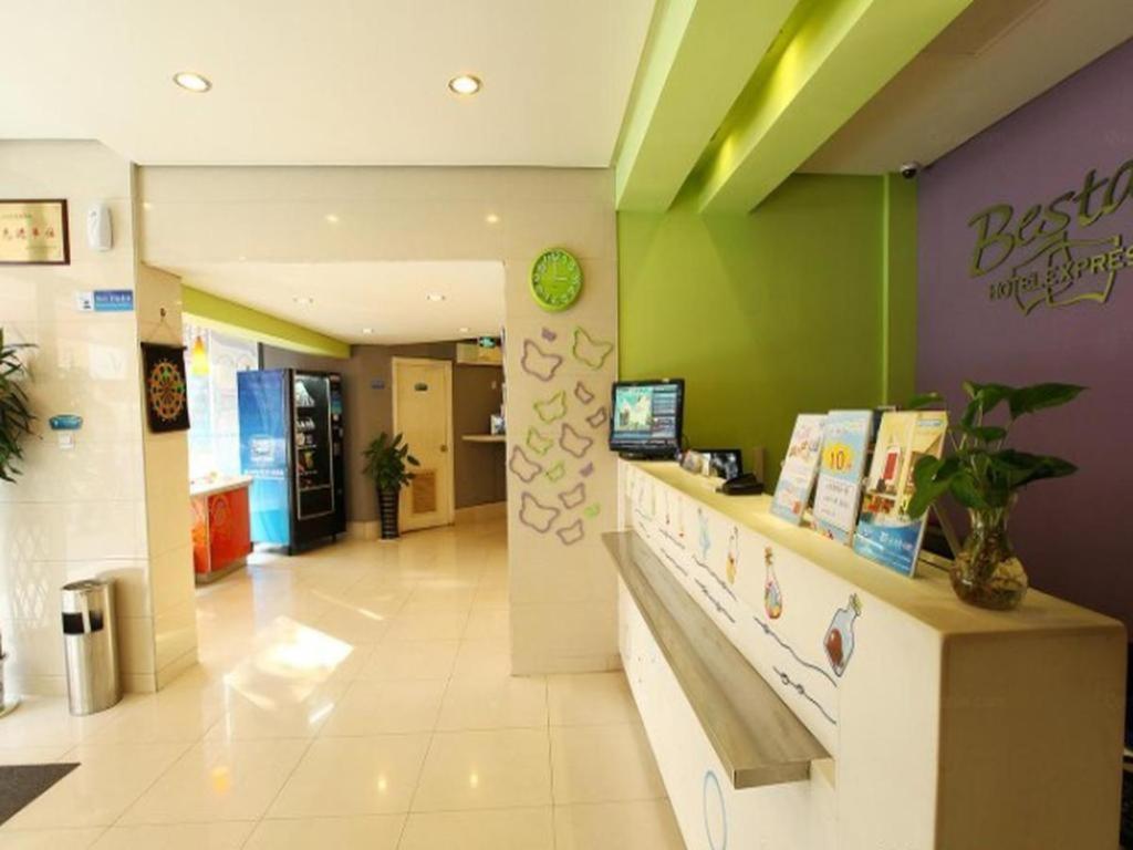 Bestay Hotel Express Nanjing Xinjiekou מראה חיצוני תמונה