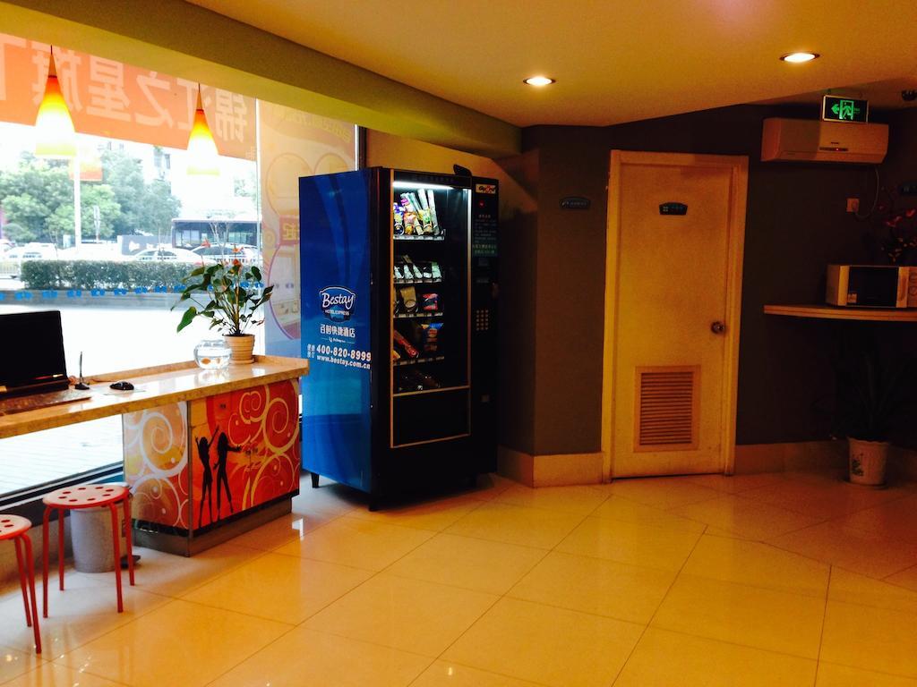 Bestay Hotel Express Nanjing Xinjiekou מראה חיצוני תמונה